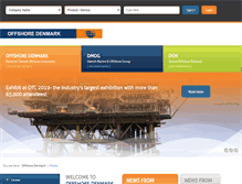 Tablet Screenshot of offshore-denmark.com